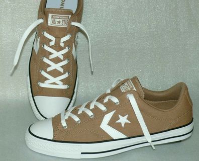 Converse 161592C ONE STAR PLAYER OX Canvas Schuhe Sneaker Boots 43 44 Beige Weiß