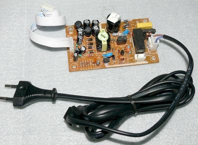 P54 0612 VER 1.1 Strom Einbau Platine DVD Player Verstärker TV HiFi Kabel 7Polig