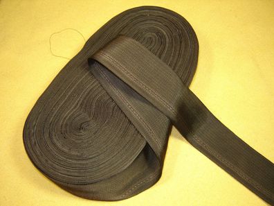 Ripsband Herrenhut Hutband hochwertig gemustert braun 3,7cm breit Meter RB63