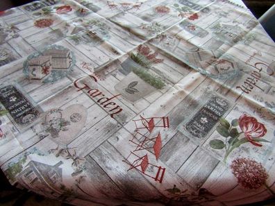 Tischdecke mit tollem Motiv, 85 x 85 cm, 50% Baumwolle /50% Polyester