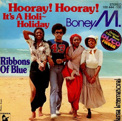 7" Vinyl Boney M * Hooray Hooray its a Holi Holiday