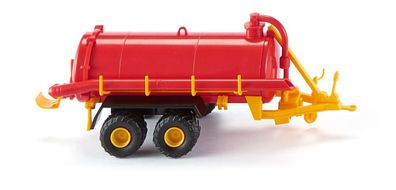 Wiking 038202 - Vakuumfasswagen - verkehrsrot/ signalgelb. 1:87