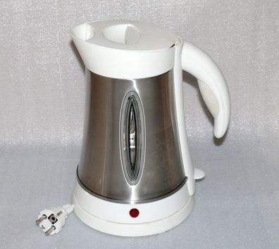XB6808W Premium Wasserkocher Teekocher Schnurlos 1,7L 360° 2200W Edelstahl Weiß