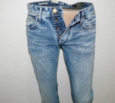 Jack & Jones OR Nick ORG JJ 900 Herren Jeans Hose Regular W 28 32 L 30 32 Blau