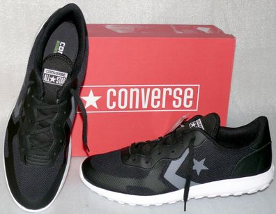 Converse 155600C Thunderbolt Ultra OX Mesh & Leder Mix Schuhe Sneaker 47,5 Black