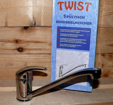 Eisl Twist NI182TCR Hochdruck Küchen Spültischarmatur Einhebelmischer Chrom 71