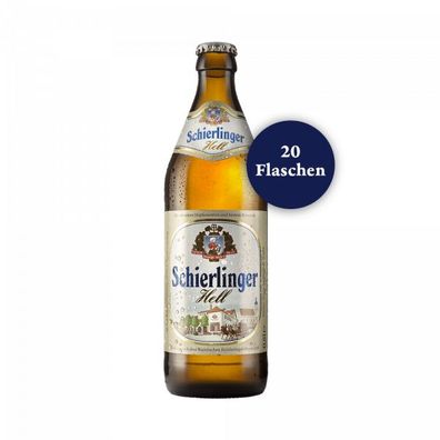 Schierlinger Hell Helles Bier - Kiste 20x 0,5 Ltr.