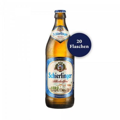 Schierlinger Hell Alkoholfrei - Kiste 20x 0,5 Ltr.