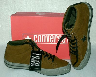 Converse 162550C ONE STAR MID UP Suede Leder Schuhe Sneaker Boots 45 Olive River