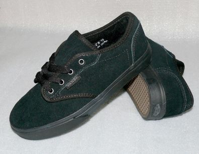 Vans Atwood LOW MTE Z'S Rau UP Leder Schuhe Boots Sneaker Black Gr 31 LC372
