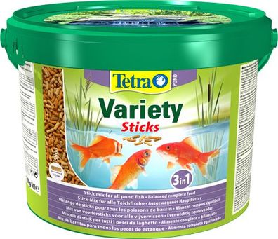 Tetra Pond Variety Sticks 10 l Fischfutter für alle Teichfische