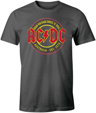 AC/ DC - High Voltage Aus. 73 Organic Shirt nachaltig Shirts für AC/ DC Fans