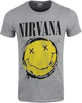 Nirvana - Smiley Splat T-Shirt (Unisex)