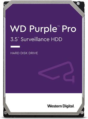 WD Purple Pro 8TB 3,5" Festplatte 7200 RPM SATA III 256MB Cache WD8001PURP