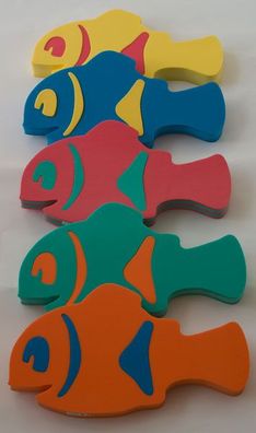 Auftriebshilfe Schwimmhilfe Schwimmspass Clownfish 400x220x38mm mit farbigen Einsä...