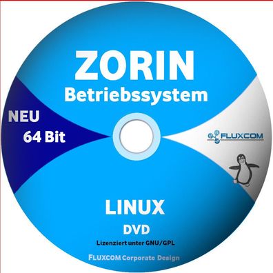 ZORIN os 16.2 Linux 64 Bit DVD, komplettes Betriebssystem