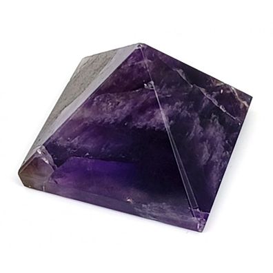 Pyramide Amethyst 3 x 3 x 2 cm Edelstein Energiepyramide