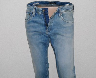 Jack & Jones Glenn Felix OS 096 Herren Stretch Jeans Slim Fit W33 L32 Blau Denim