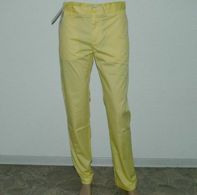 Lacoste HH7398006XP Classic Stoff Jeans Hose Regular Fit W 32 40 L 32 34 Gelb