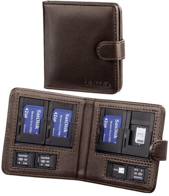 Hama SpeicherkartenTasche Hülle Case für Sony MemoryStick MS Pro Duo Micro M2