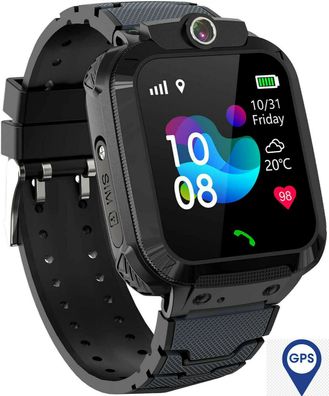 Smartwatch für Kinder mit GPS Tracker und SOS Funktion, Touchscreen Voice Chat