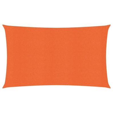 Sonnensegel 160 g/ m² Orange 2x5 m HDPE