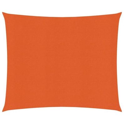 Sonnensegel 160 g/ m² Orange 3,6x3,6 m HDPE