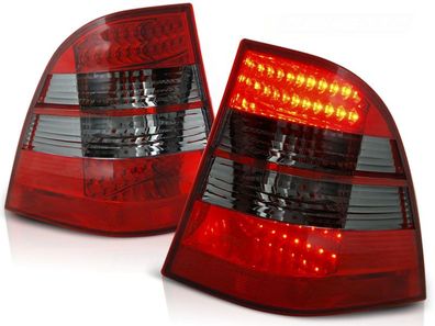 Rückleuchten Mercedes W163 ML M-Klasse 03 98-05 RED SMOKE LED