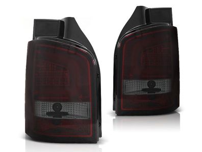 Rückleuchten VW T5 04 10-15 RED SMOKE LED STRIP