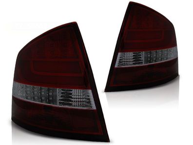 Rückleuchten SKODA Octavia II SEDAN 04-12 RED SMOKE LED STRIP