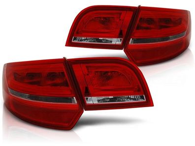 Rückleuchten AUDI A3 8P 04-08 Sportback ROT KLAR LED