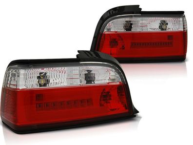 Rückleuchten BMW E36 12 90-08 99 C/ C ROT CLEAR BAR LED