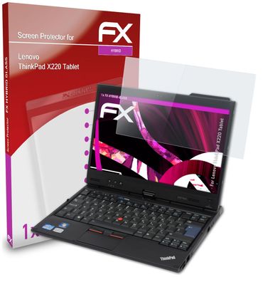 atFoliX Panzerfolie kompatibel mit Lenovo ThinkPad X220 Tablet Glasfolie