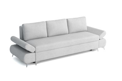 FURNIX Sofa ASTINO Couch ausziehbar mit Bettkasten Schlafsofa AV1