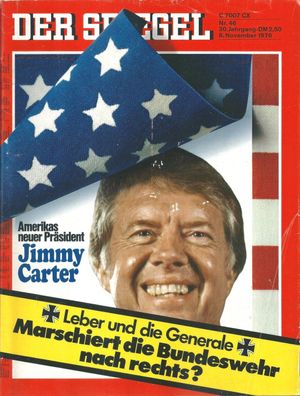 Der Spiegel Nr. 46 / 1976 Amerikas neuer Präsident - Jimmy Carter