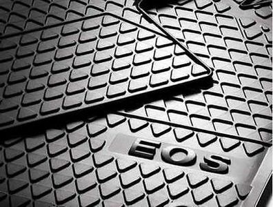 VW EOS Gummimatten vorn schwarz 1Q1061501A 041