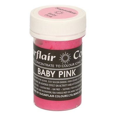 Speisefarben-Paste Sugarflair Pastel Baby Pink