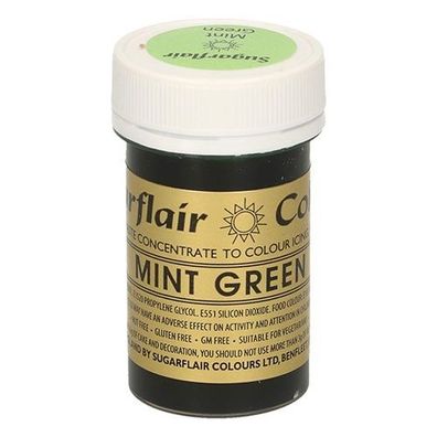 Speisefarben-Paste Sugarflair Mint Green