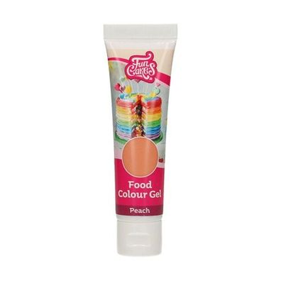 FunCakes Food Colour Gel - Peach 30g