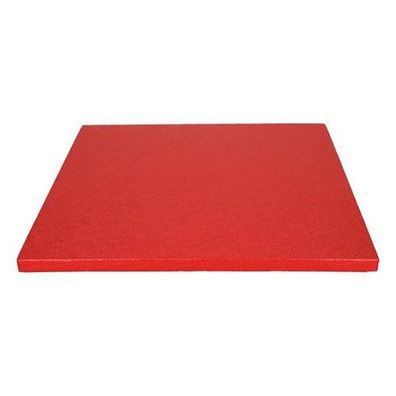 FunCakes Cake Drum - Tortenplatte - Quadratisch 30,5 cm Rot