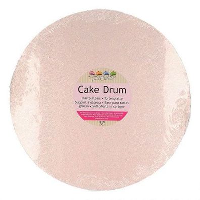FunCakes Cake Drum - Tortenplatte - Rund 30,5 cm Rosé Gold