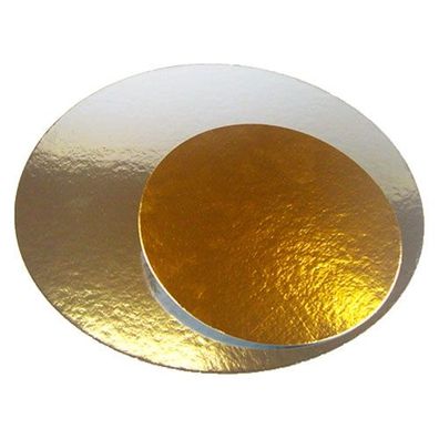 Tortenplatte Gold 15cm Durchmesser 1mm stark