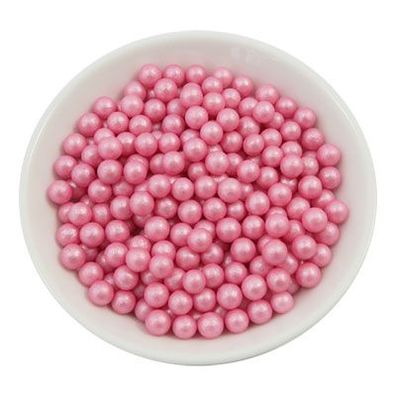 Zuckerperlen 7mm - Pink - 150g