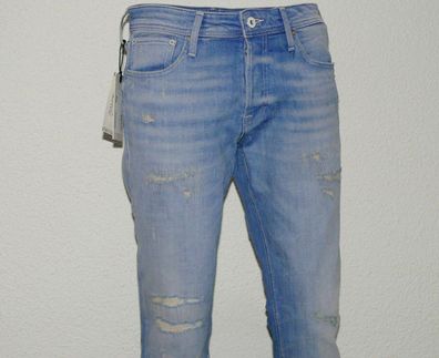Jack & Jones Glenn Original J 042 SPS Slim Fit Herren Jeans Stretch W33 L32 Blau