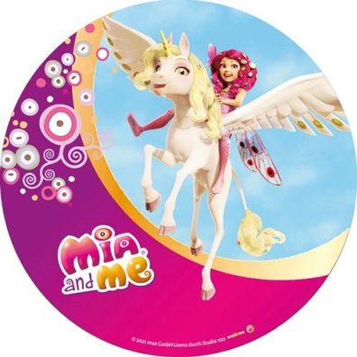 Tortenbild Mia and Me - Mia fliegt auf Onchao