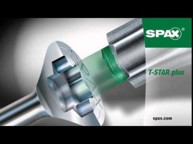 ABC SPAX t-star Plus Spaxschrauben Spanplattenschraube 5,0mm Torx Senkkopf