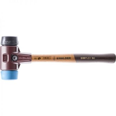 Halder Simplex Schonhammer TPE-SOFT- Gummi 30-50mm EH3012 versch. Größen Hickory S