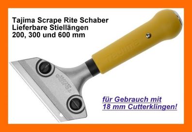 Tajima Schaber Scrape Rite SCRL 200, 300, 600 mm Universalschaber Bodenwerkzeug