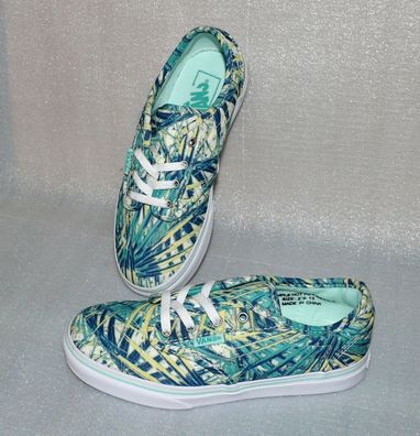 Vans Atwood LOW Z'S Canvas Kinder Schuhe Freizeit Sneaker 31 UK13 Palms Blue Wei