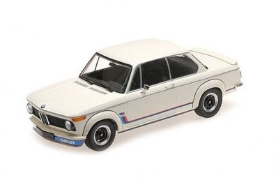 BMW Miniatur 2002 Turbo 1973 weiß 1:18